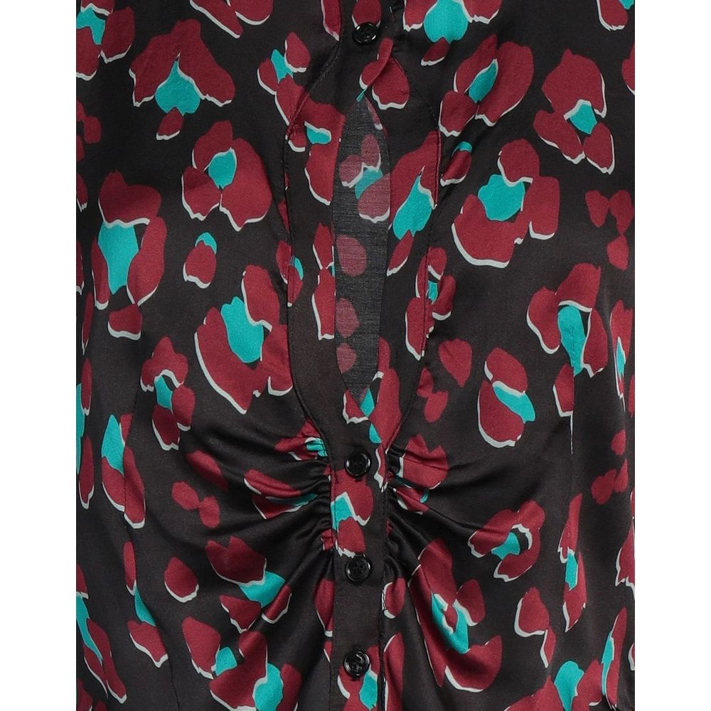 Black Viscose Shirt - ventzia