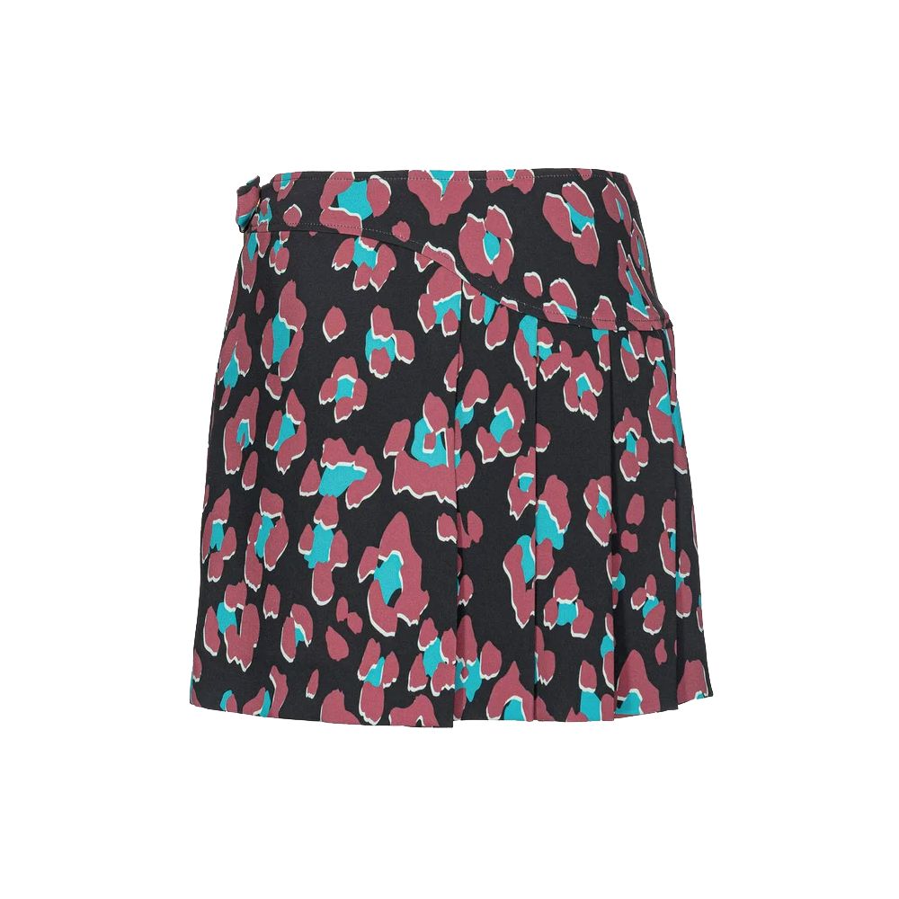 Black Polyester Skirt - ventzia