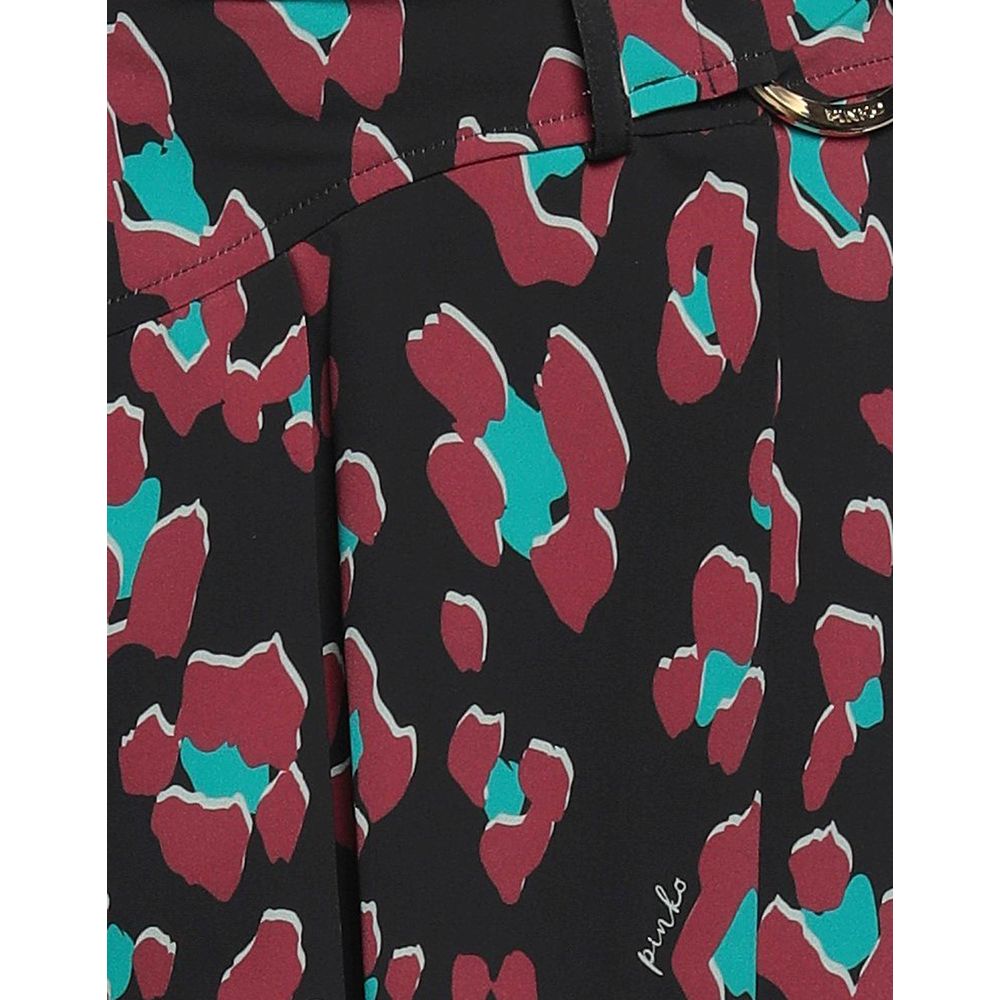 Black Polyester Skirt - ventzia
