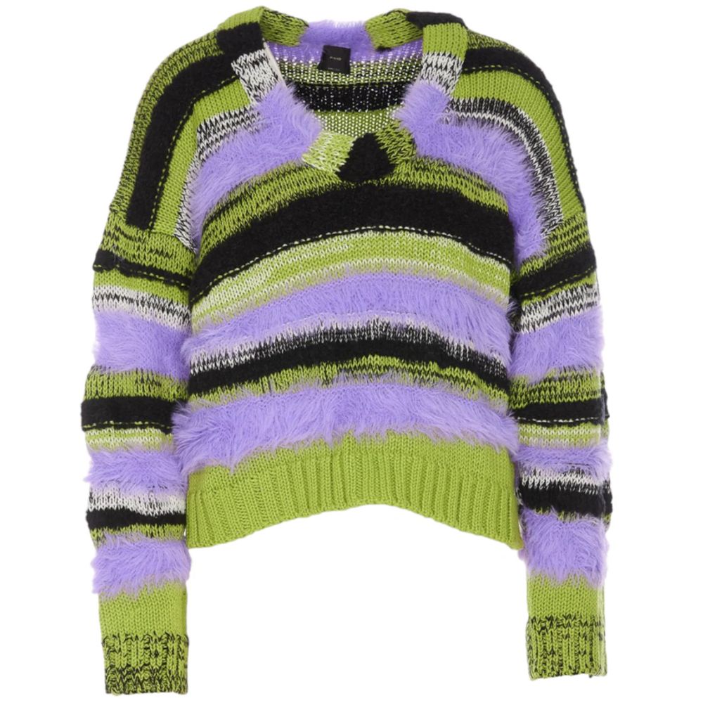 Purple Marabou Sweater - ventzia