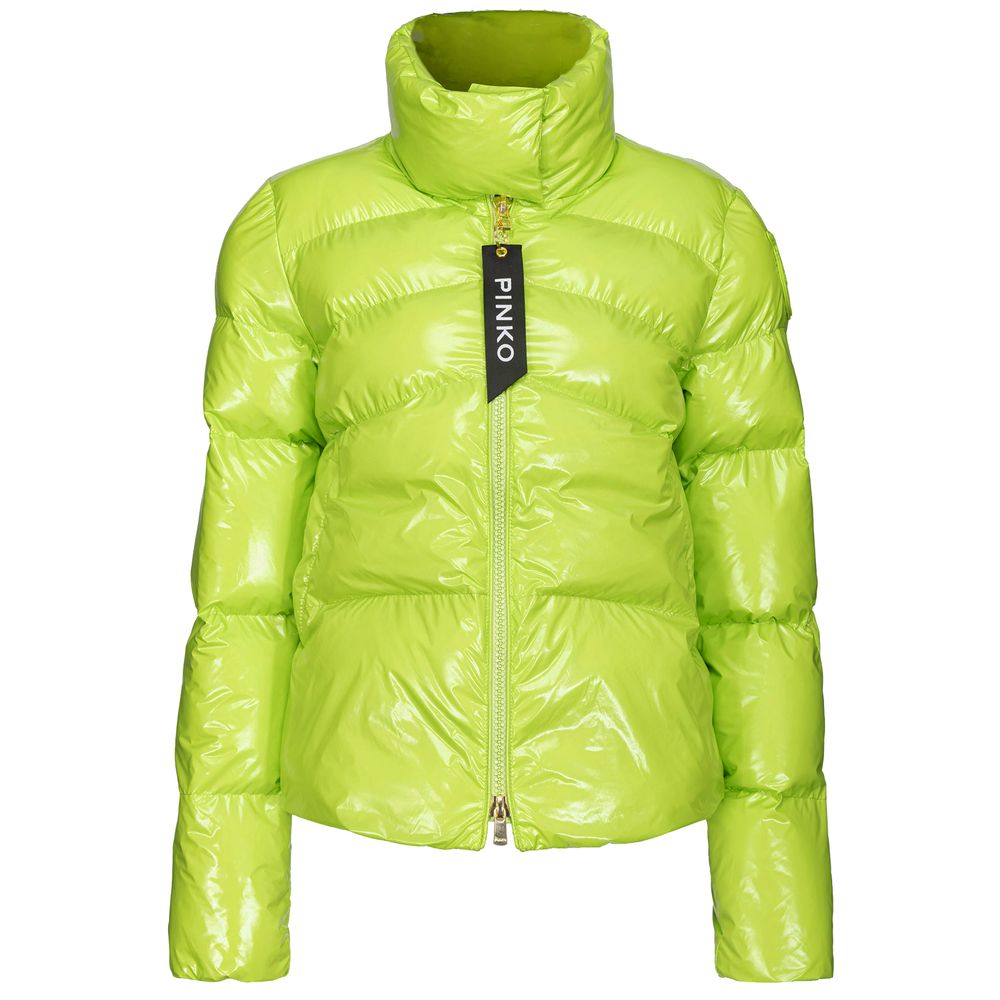 Green Polyamide Jackets & Coat - ventzia