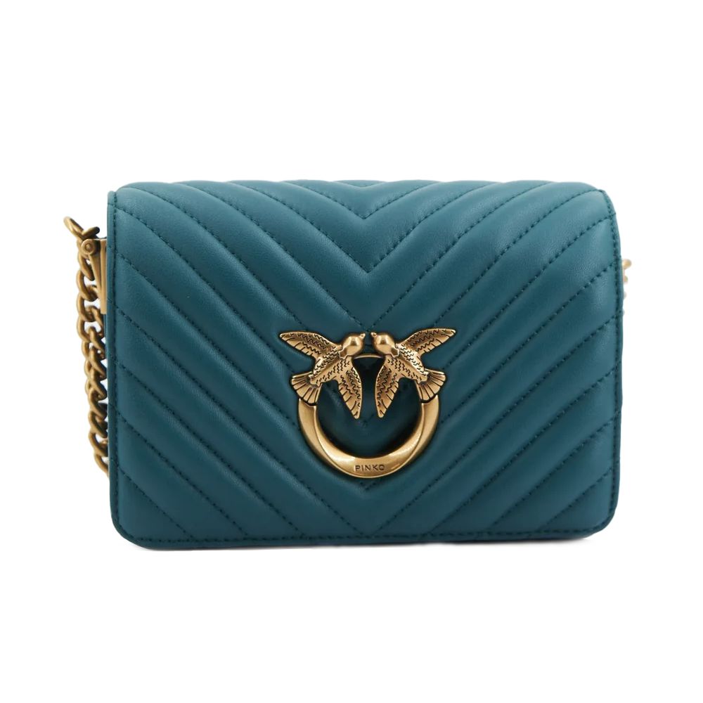 Blue Calfskin Women Crossbody Bag - ventzia