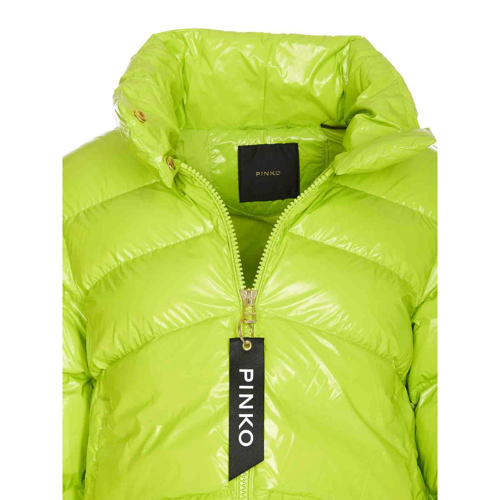 Green Polyamide Jackets & Coat - ventzia