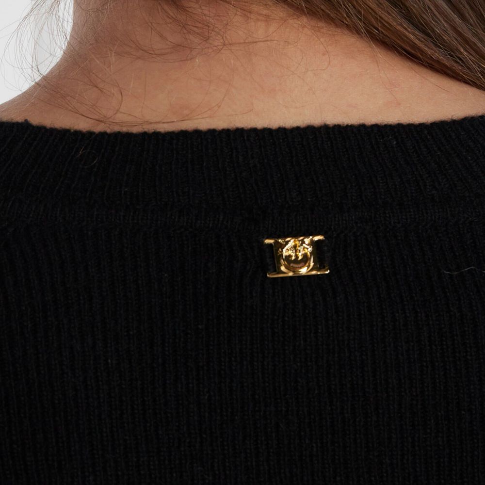 Black Wool Sweater - ventzia