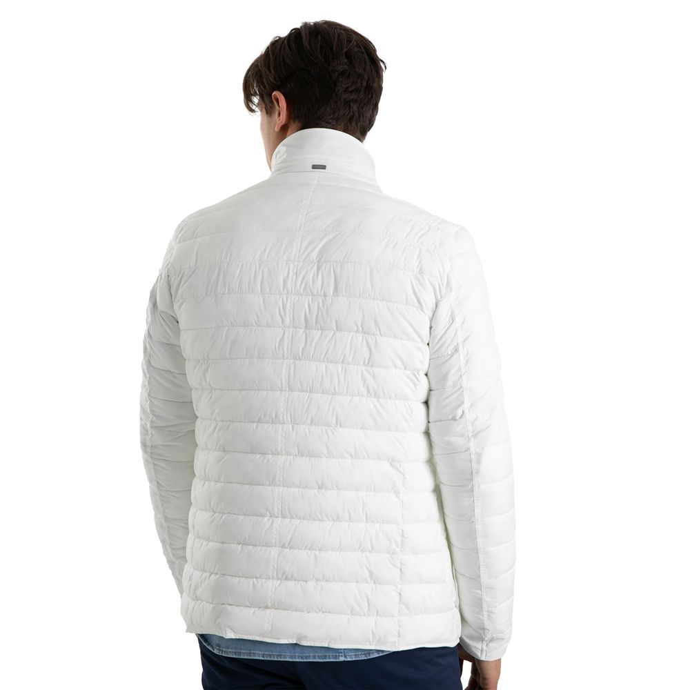 White Polyamide Jacket - ventzia