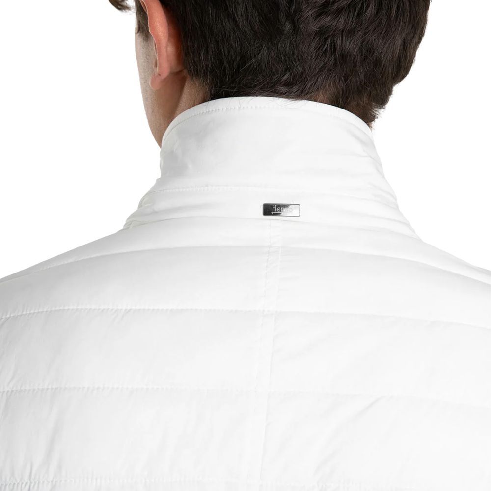 White Polyamide Jacket - ventzia