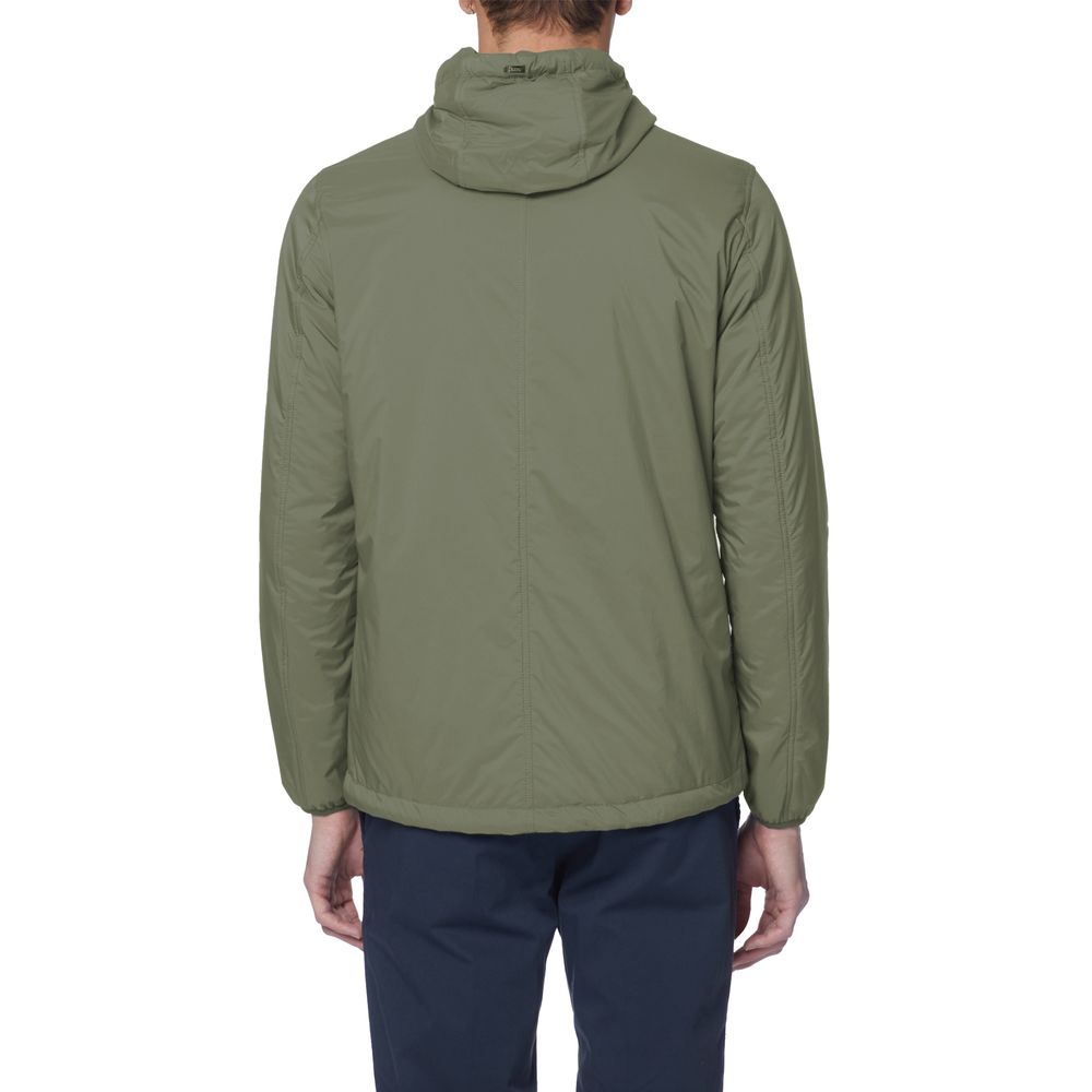 Green Polyamide Jacket - ventzia