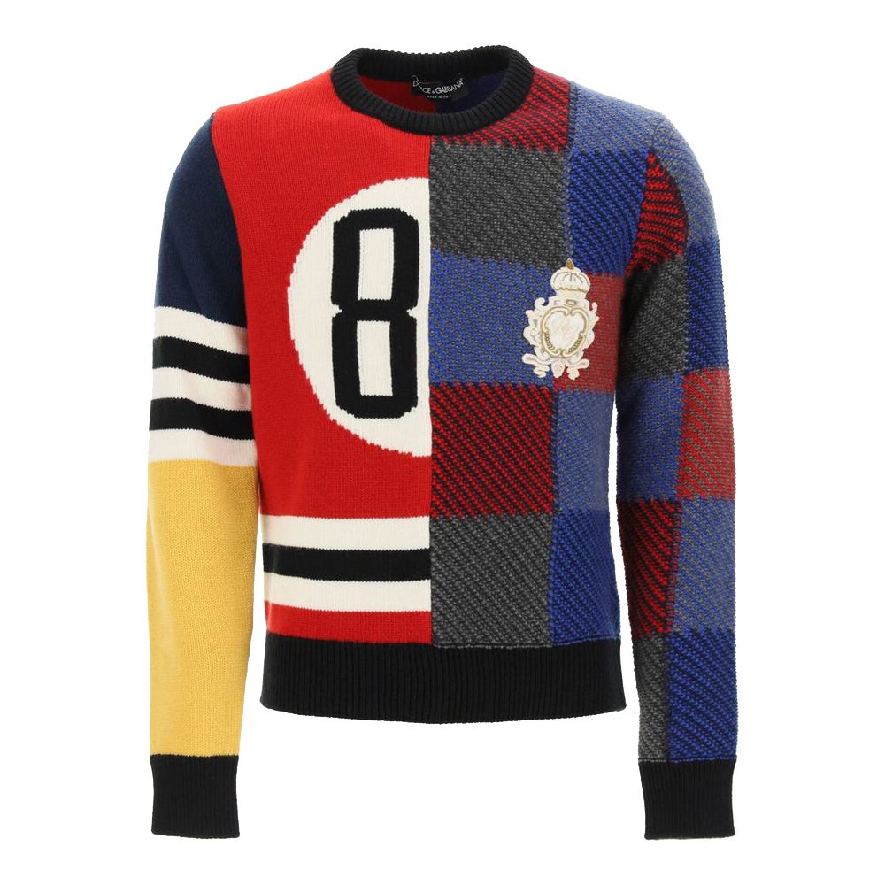 Multicolor Wool Sweater - ventzia