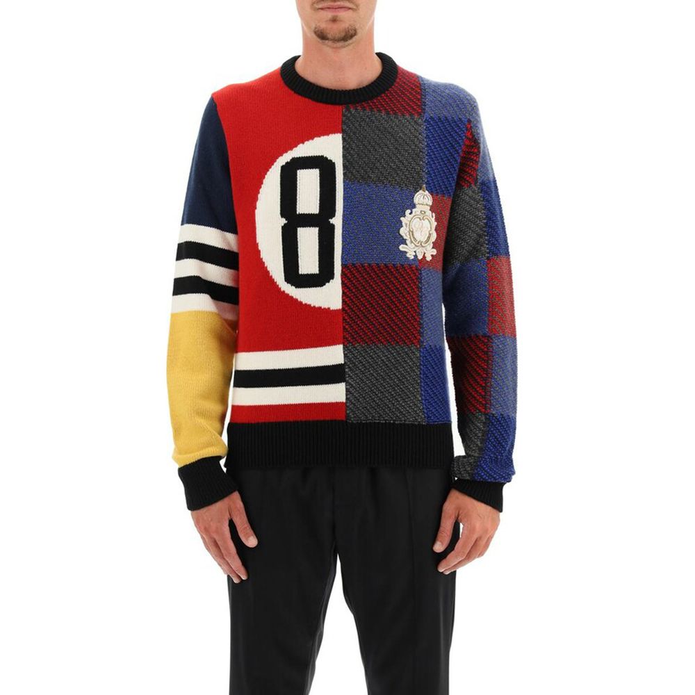 Multicolor Wool Sweater - ventzia