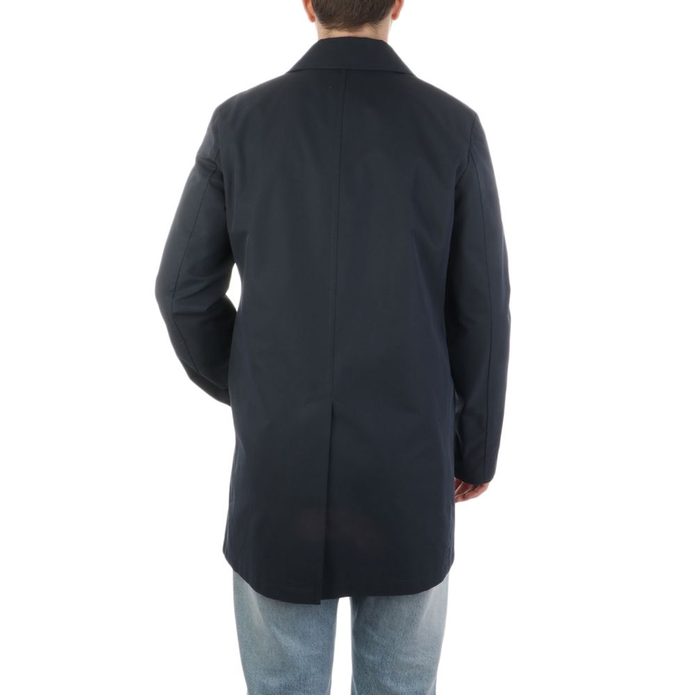Blue Cotton Jacket - ventzia
