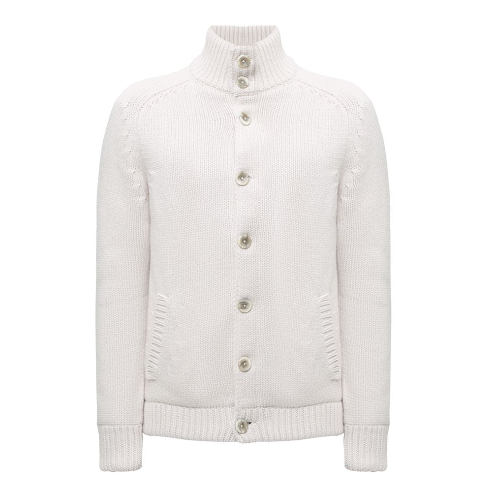White Wool Jacket - ventzia