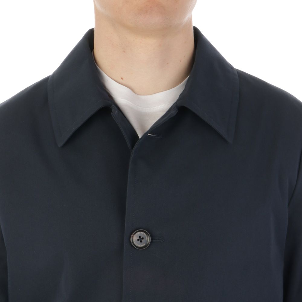 Blue Cotton Jacket - ventzia