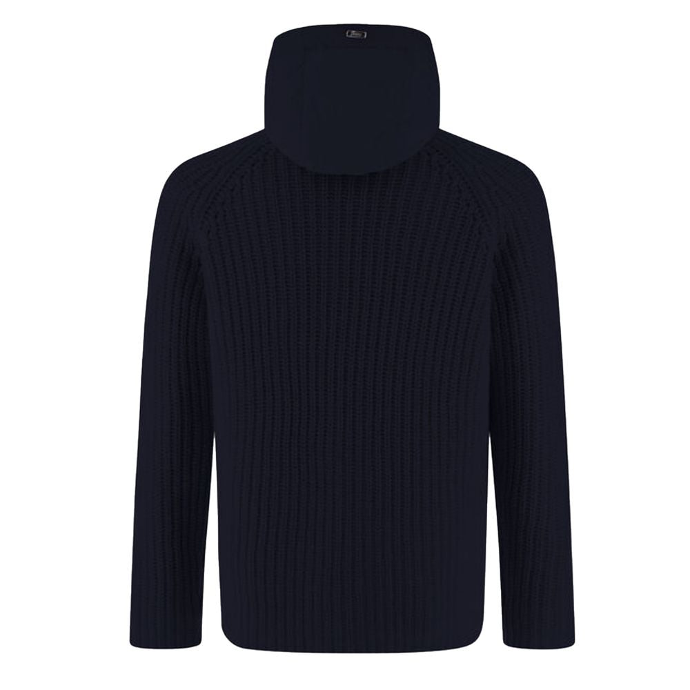 Blue Wool Jacket - ventzia
