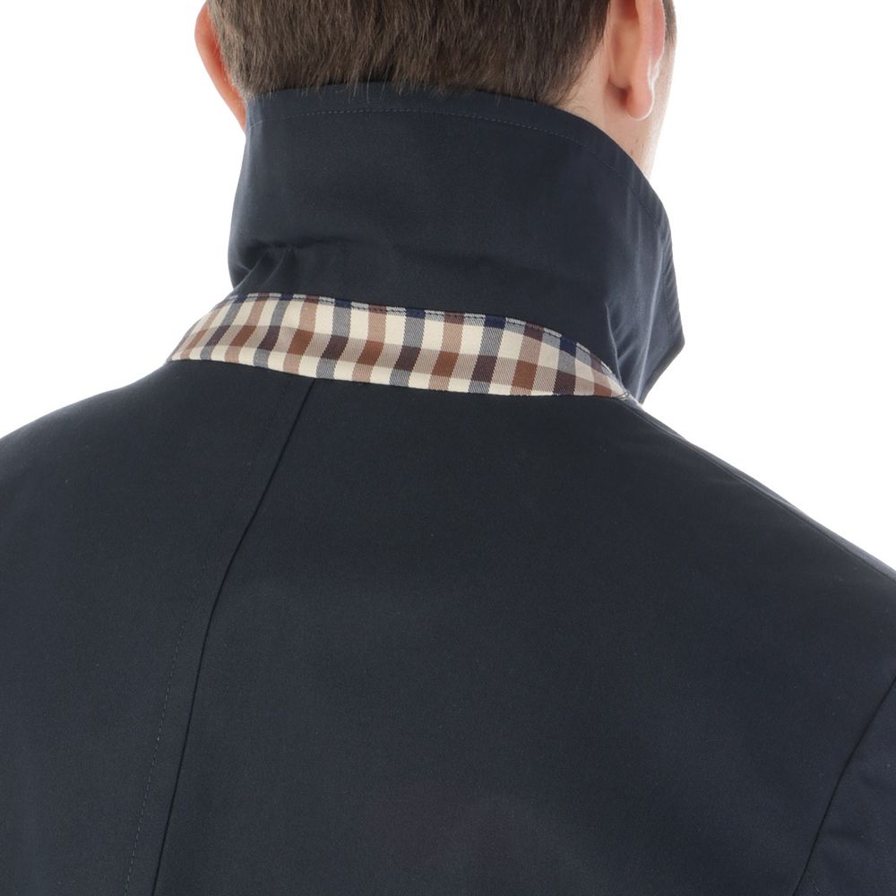 Blue Cotton Jacket - ventzia
