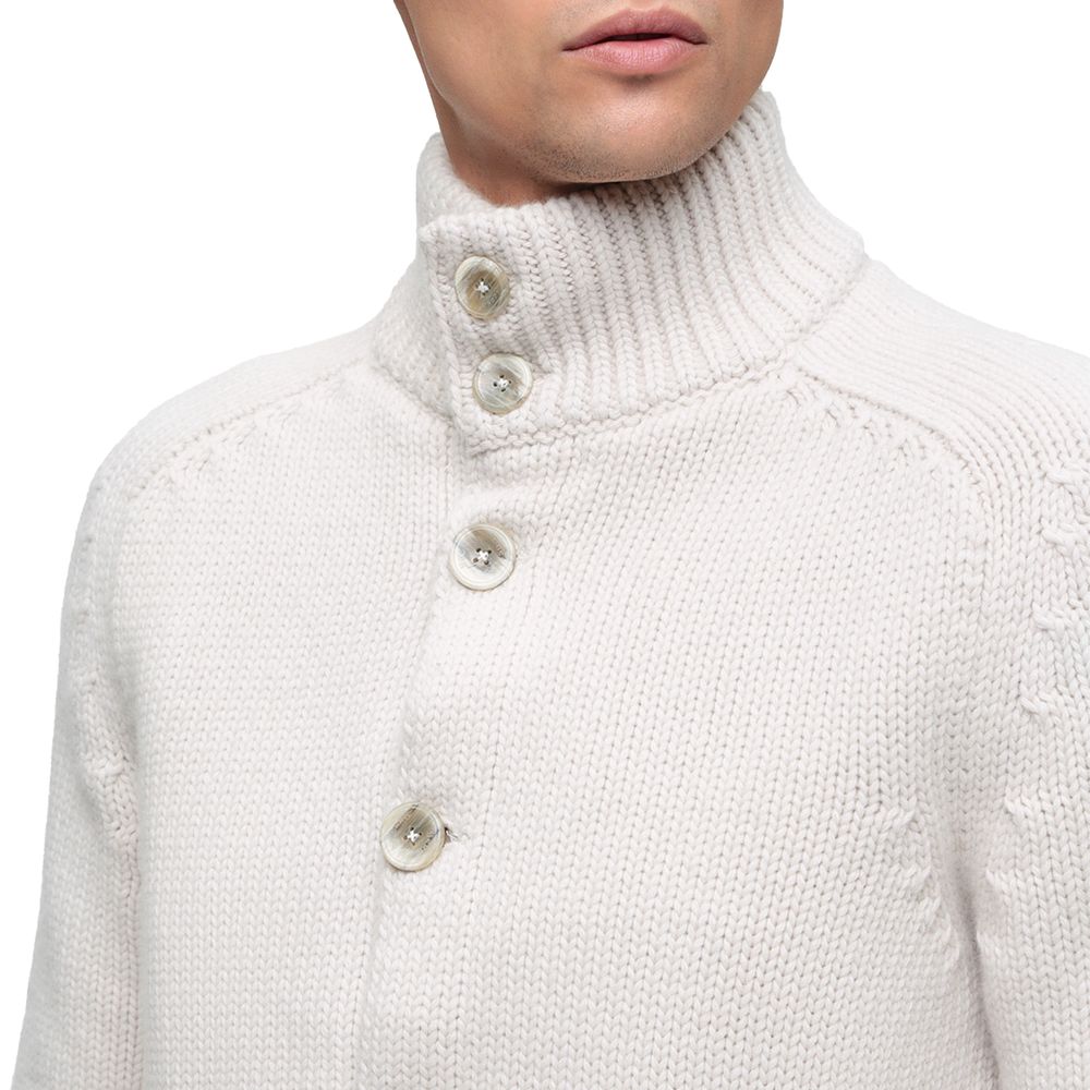 White Wool Jacket - ventzia