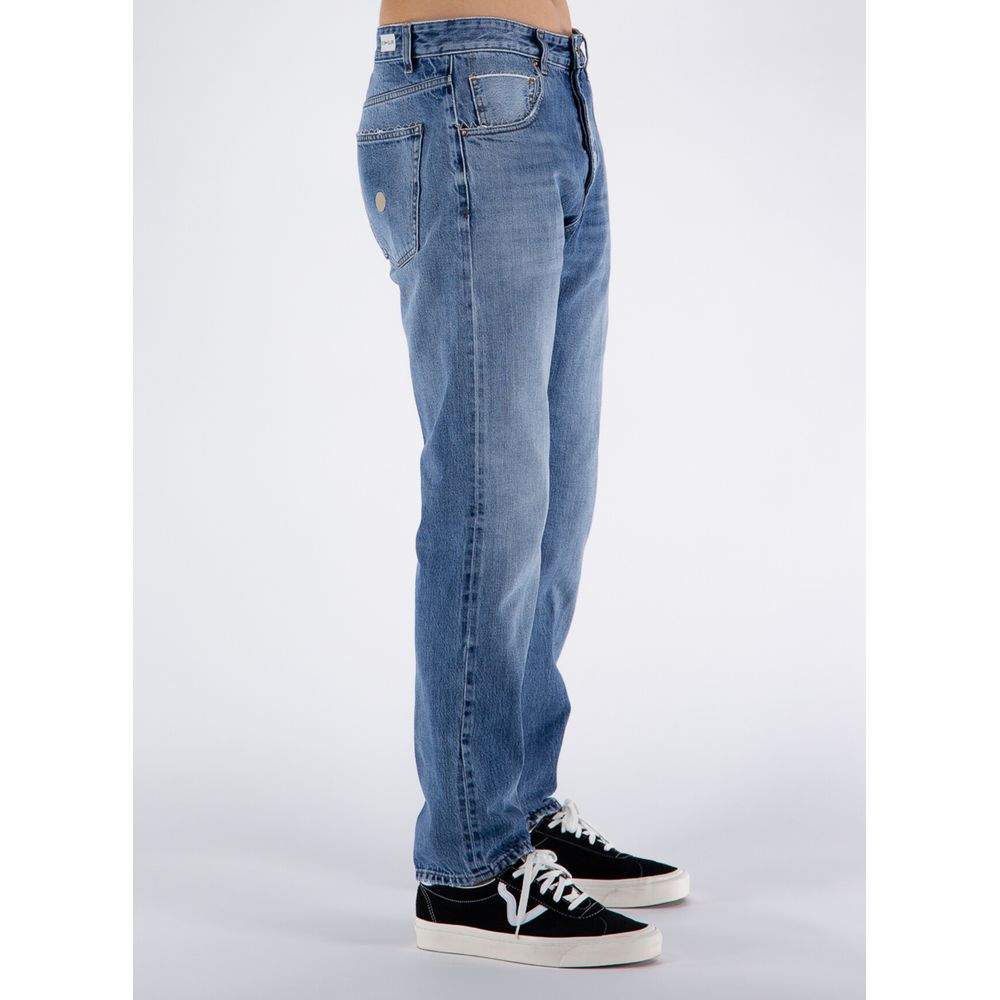 Blue Cotton Men Jeans - ventzia