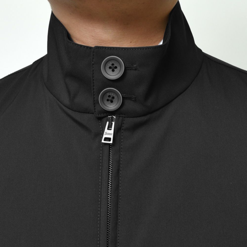 Black Wool Jacket - ventzia