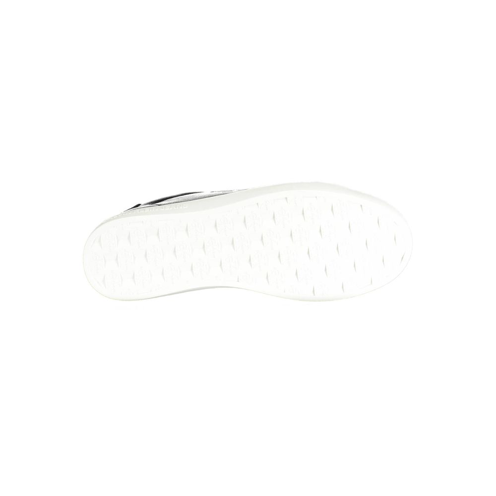 Black Polyester Sneaker - ventzia