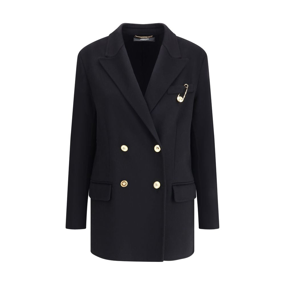 Wool and cachemire Double-breasted Coat - ventzia