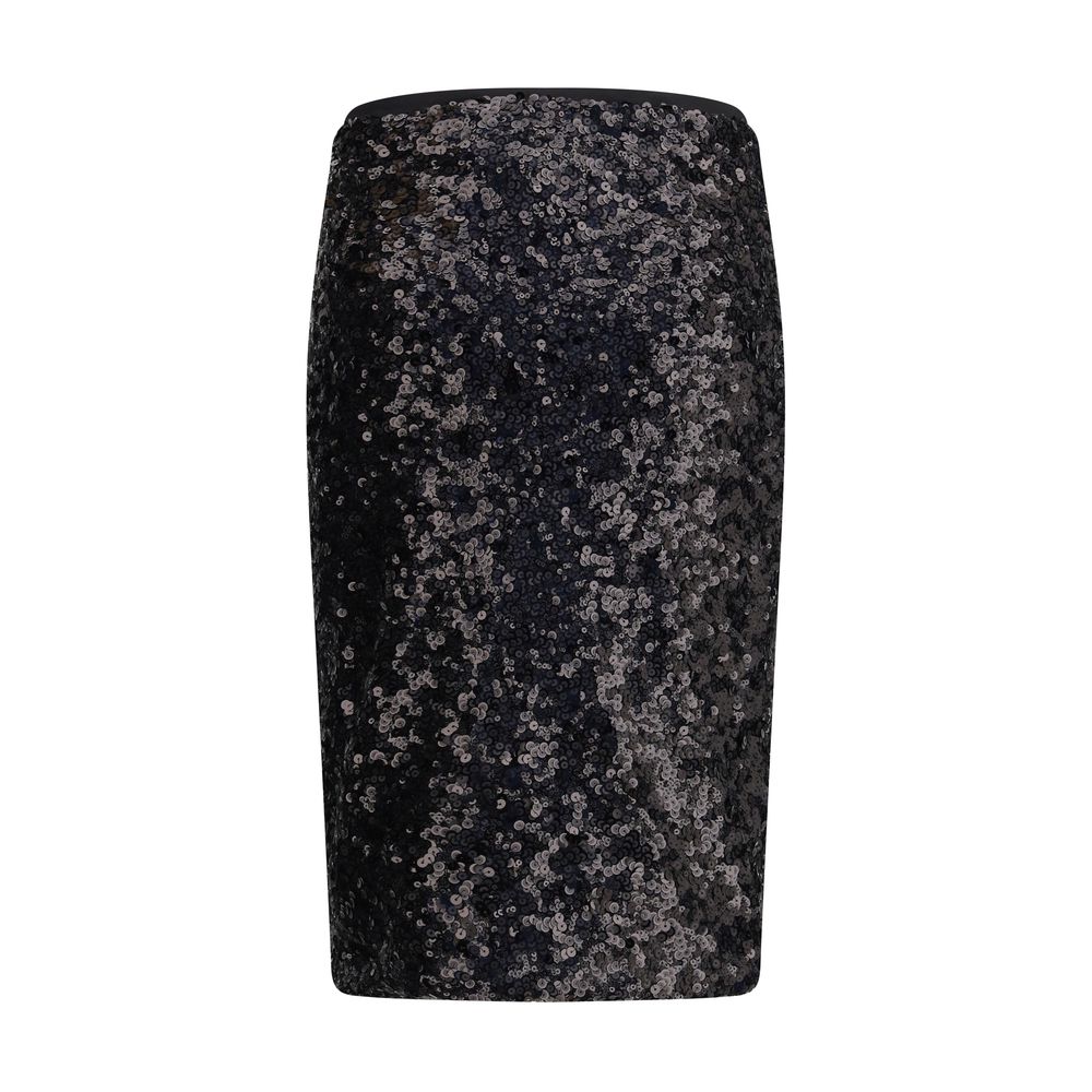 Pappacieca pencil skirt with sequins - ventzia