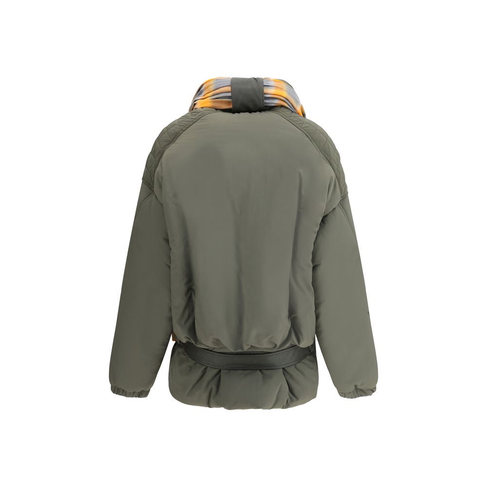 Green Polyamide Shell Jacket - ventzia