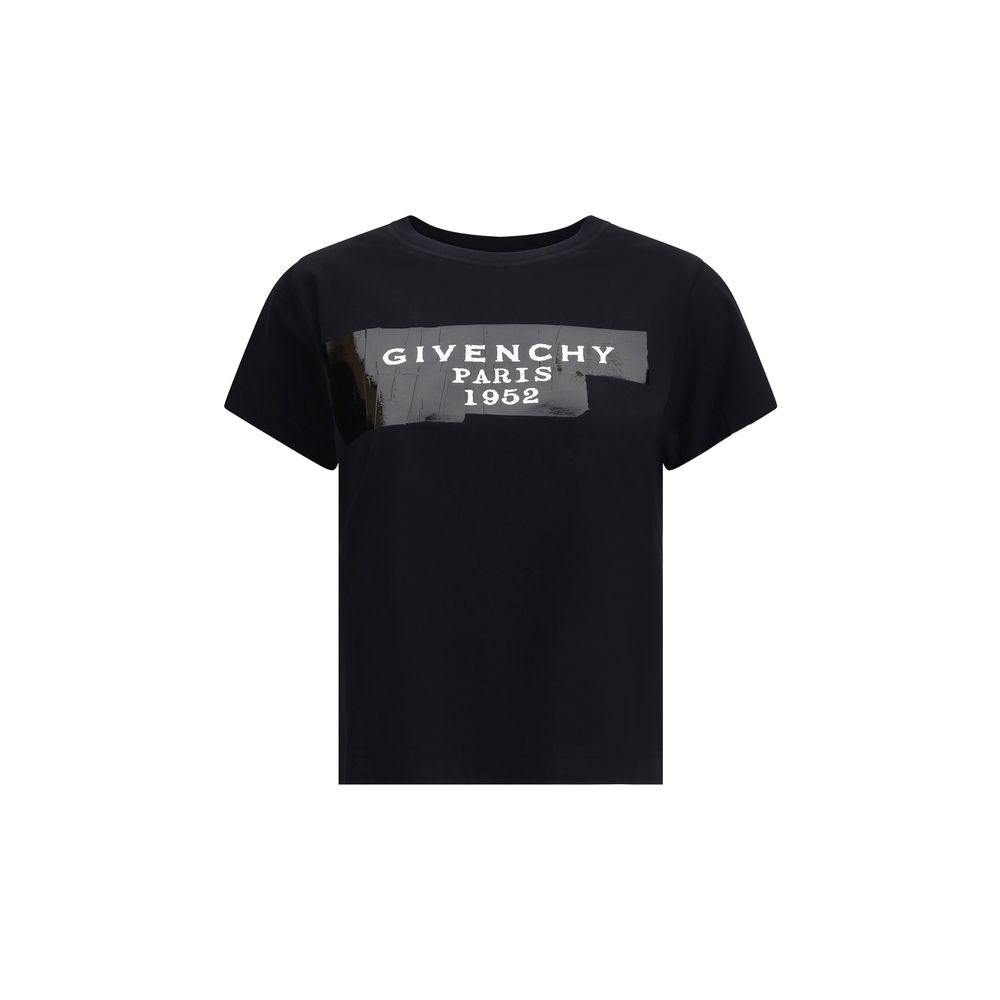 Black Cotton T-Shirt - ventzia