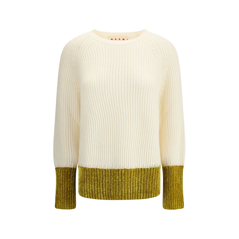 Multicolor Fleece Wool Sweatshirt - ventzia