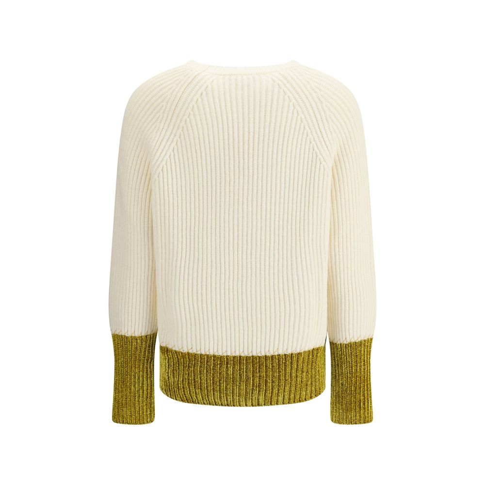 Multicolor Fleece Wool Sweatshirt - ventzia