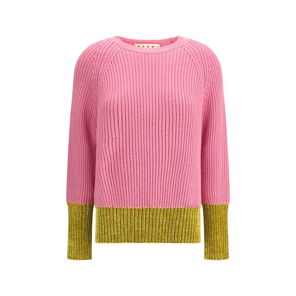 Multicolor Fleece Wool Sweatshirt - ventzia