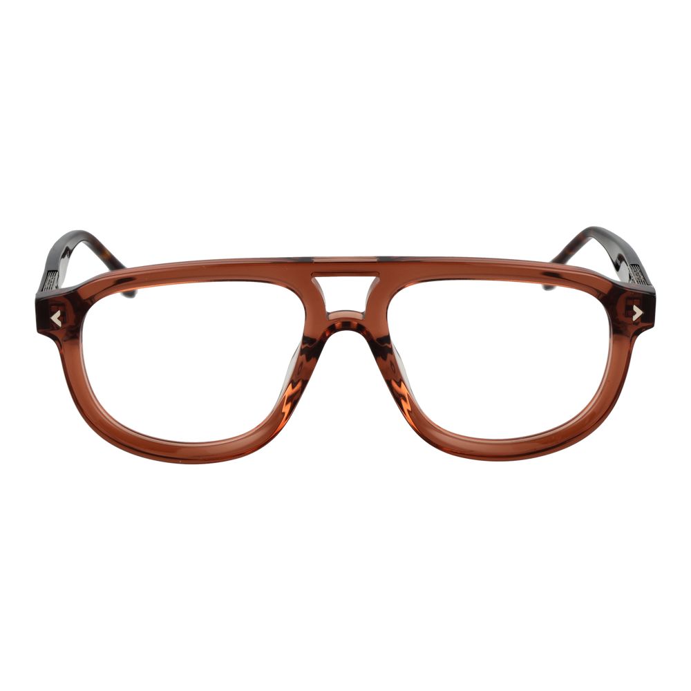 Brown Men Glasses Frame - ventzia