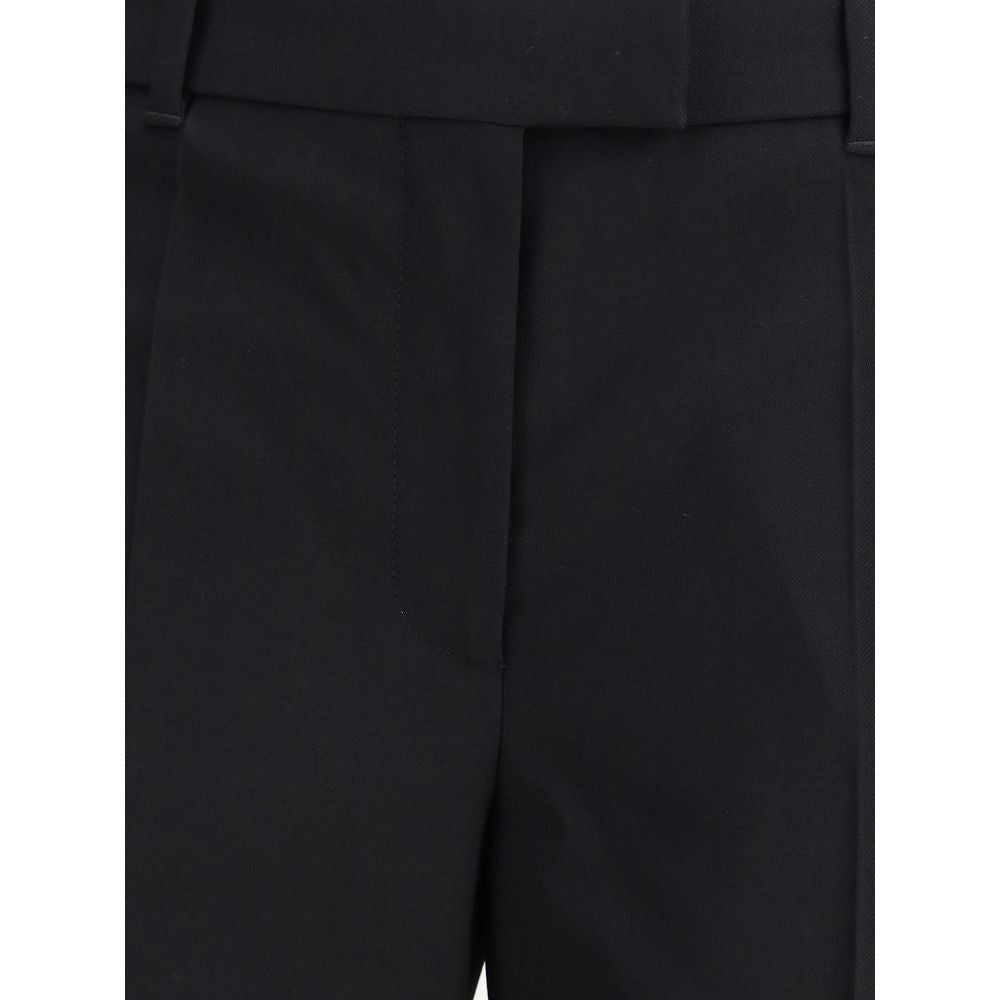 Black Wool Dress Pants - ventzia