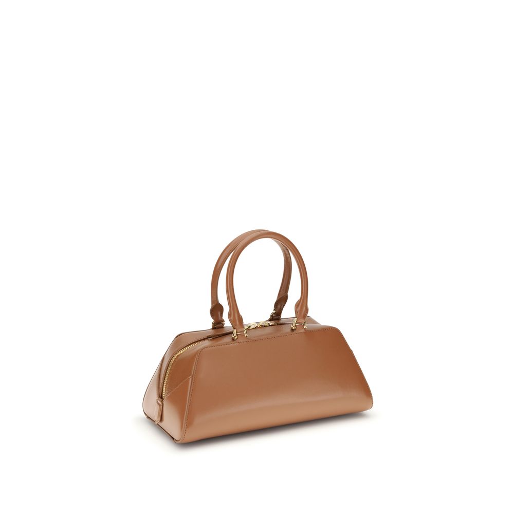 Brown Calf Leather Bos Taurus Handbag - ventzia