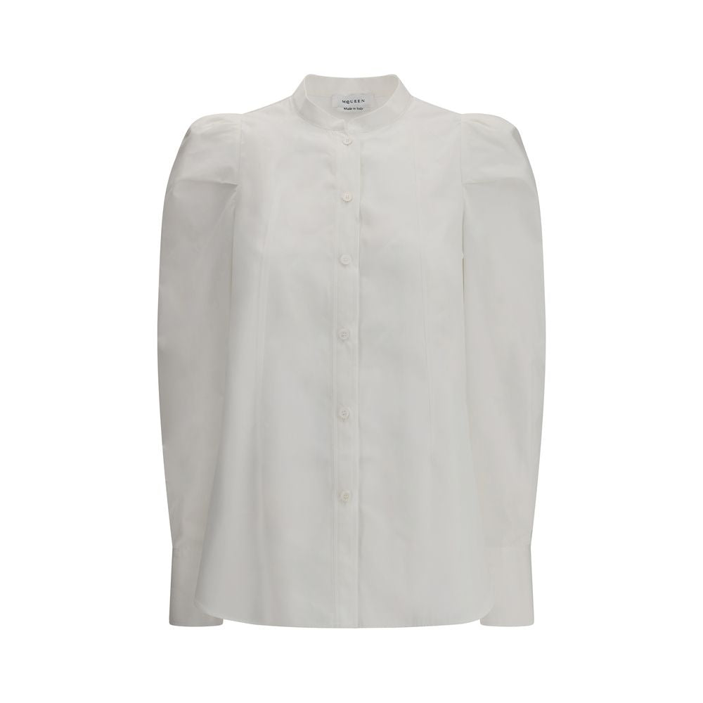 White Cotton Dress Shirt - ventzia