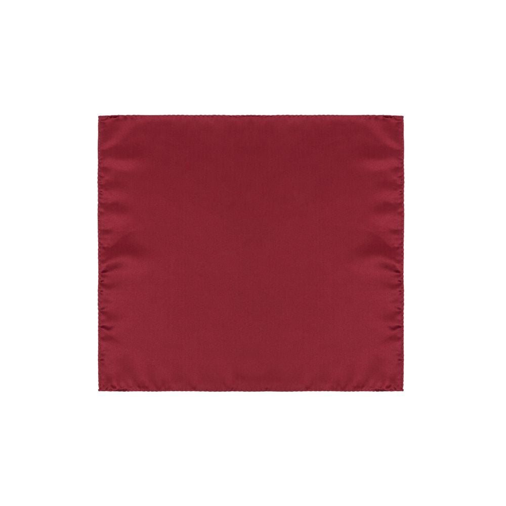 Red Silk Pocket Square - ventzia