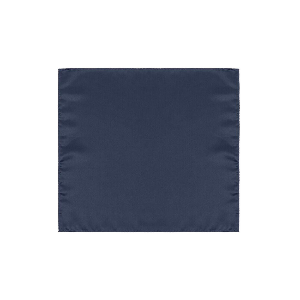 Blue Silk Pocket Square - ventzia