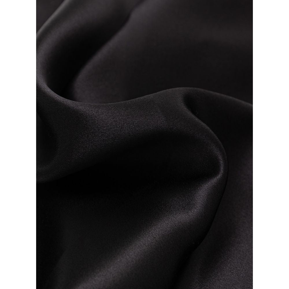 Black Silk Pocket Square - ventzia