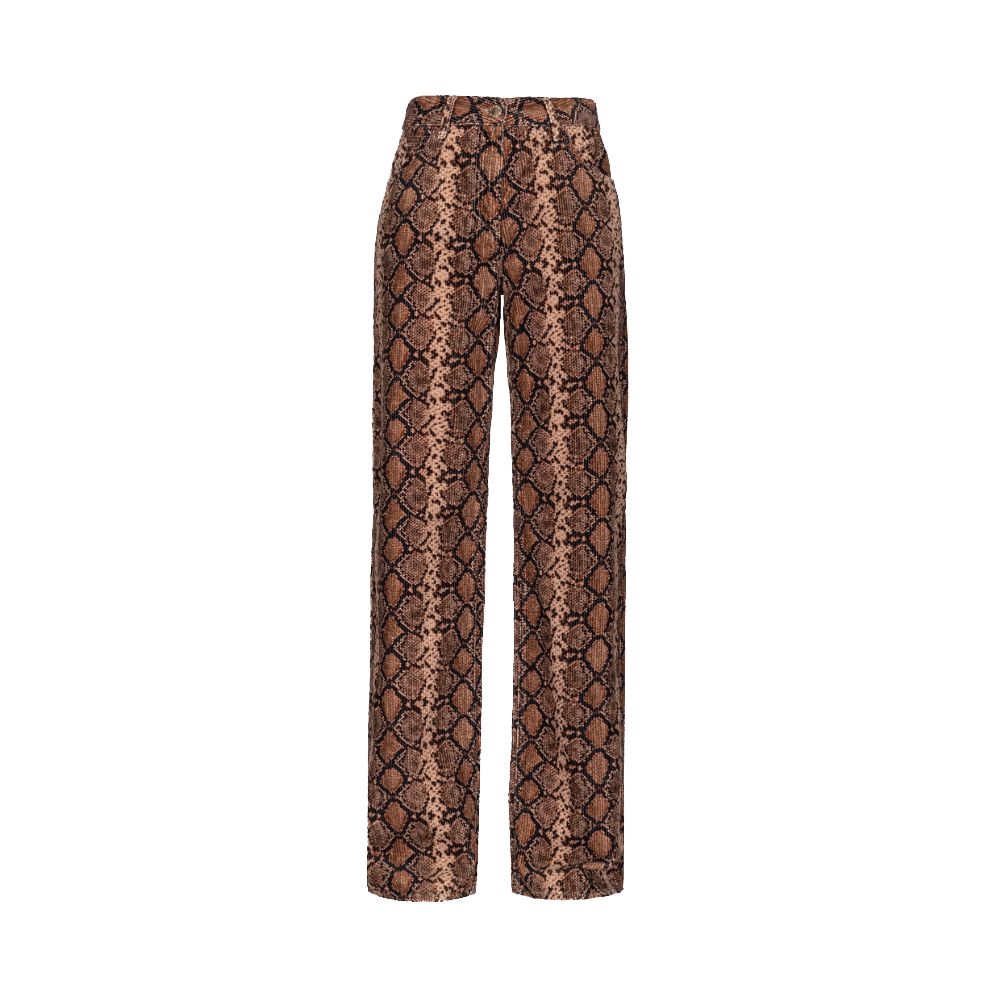 Brown Cotton Jeans & Pant - ventzia