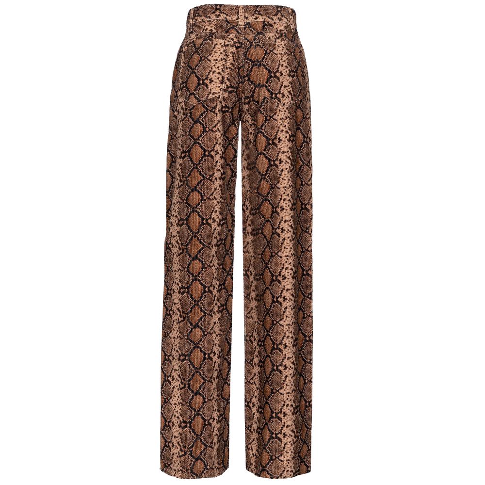 Brown Cotton Jeans & Pant - ventzia