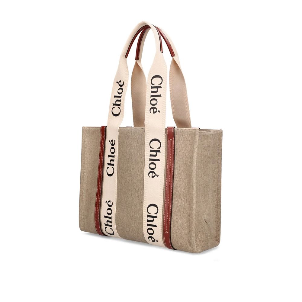 Chloe Woody Medium Tote Bag - ventzia
