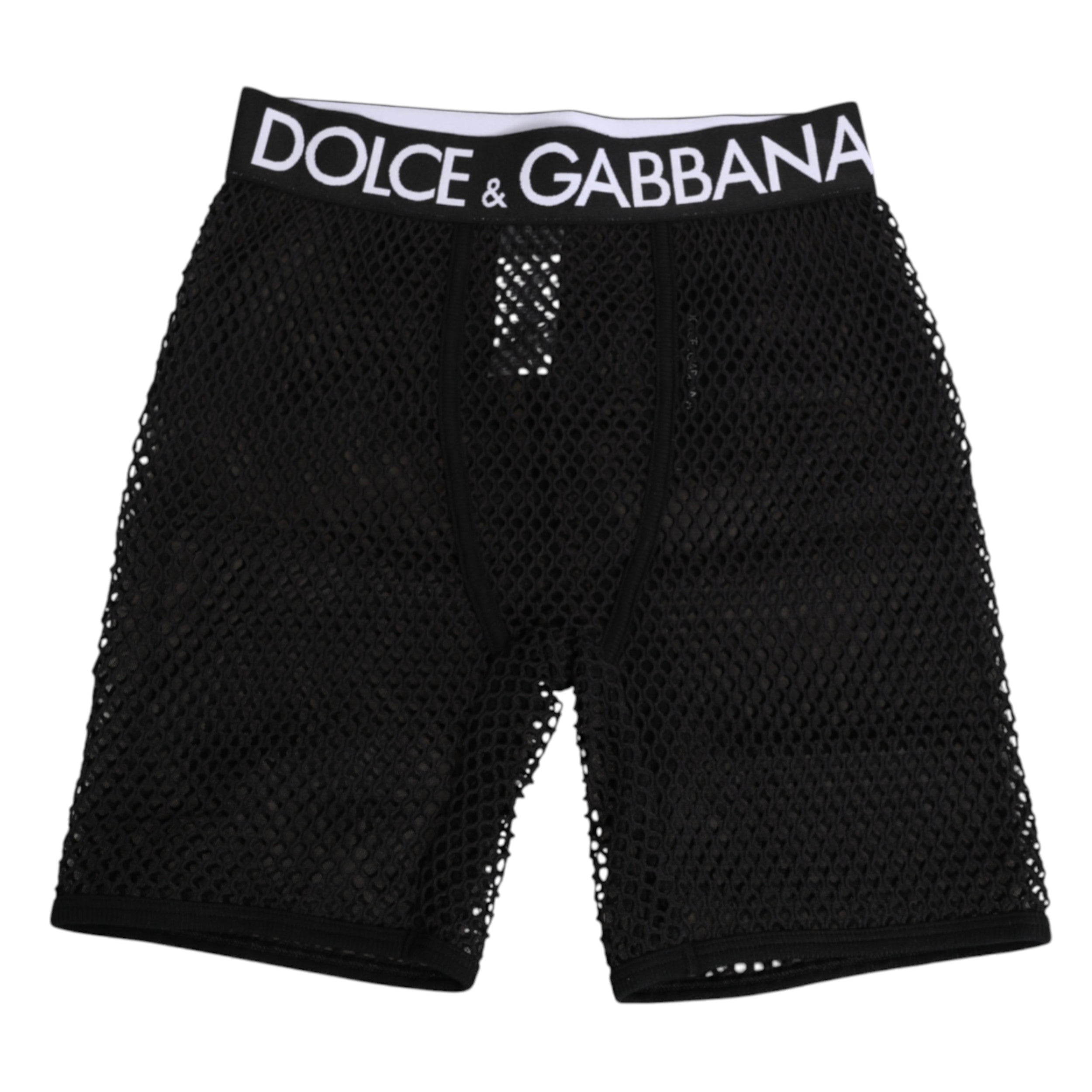Black Cotton Logo Shorts Midi Trouser Underwear - ventzia