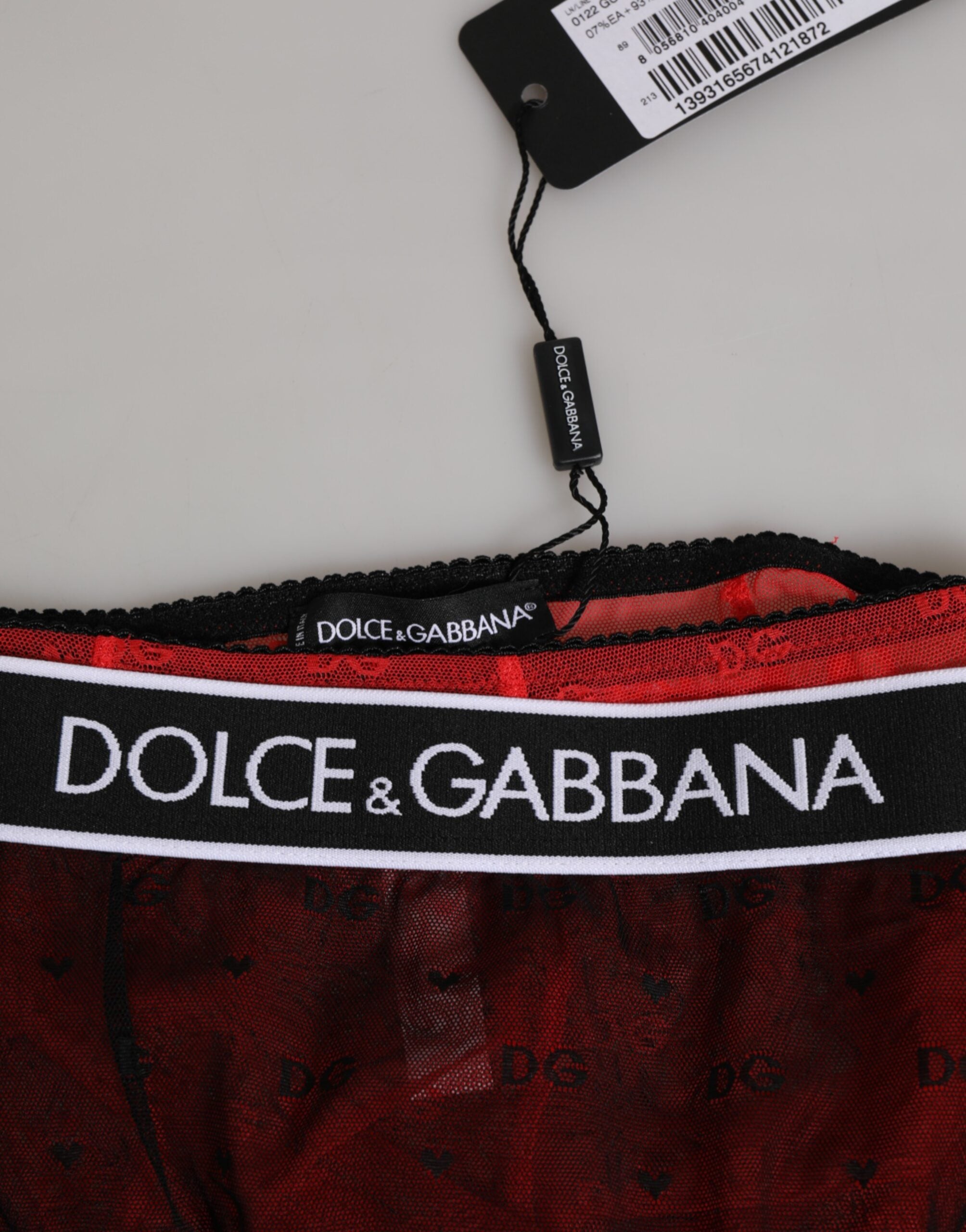 Black Red Nylon High Waist Girdle Underwear - ventzia