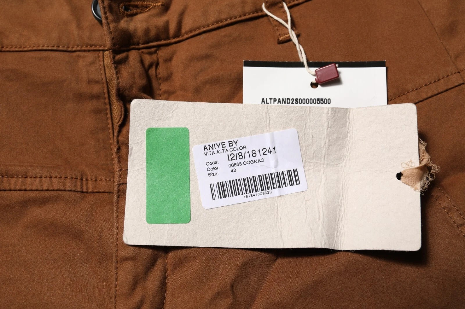 Brown High Waisted Flared Cut Pants - ventzia