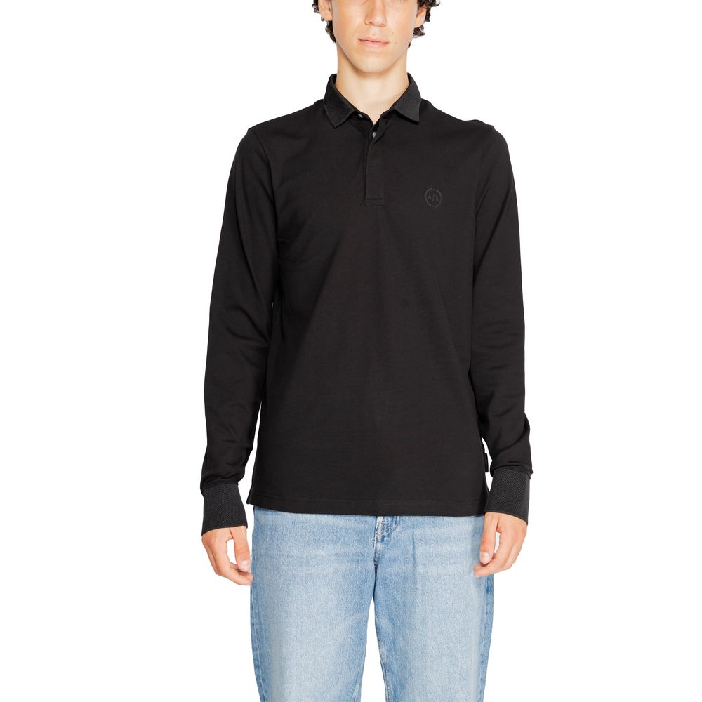 Black Cotton Long Sleeve - ventzia