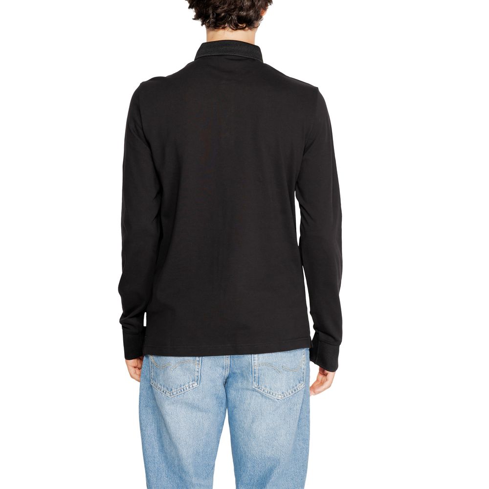 Black Cotton Long Sleeve - ventzia