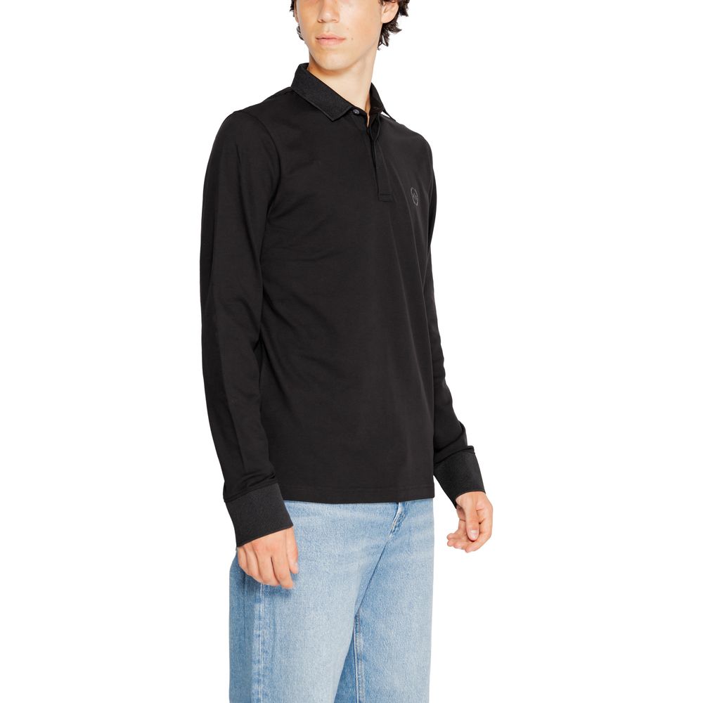 Black Cotton Long Sleeve - ventzia