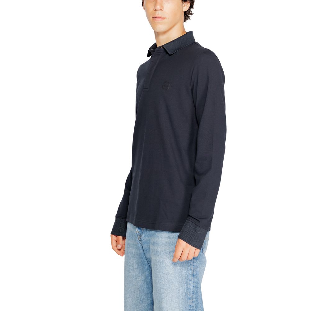 Blue Cotton Long Sleeve - ventzia