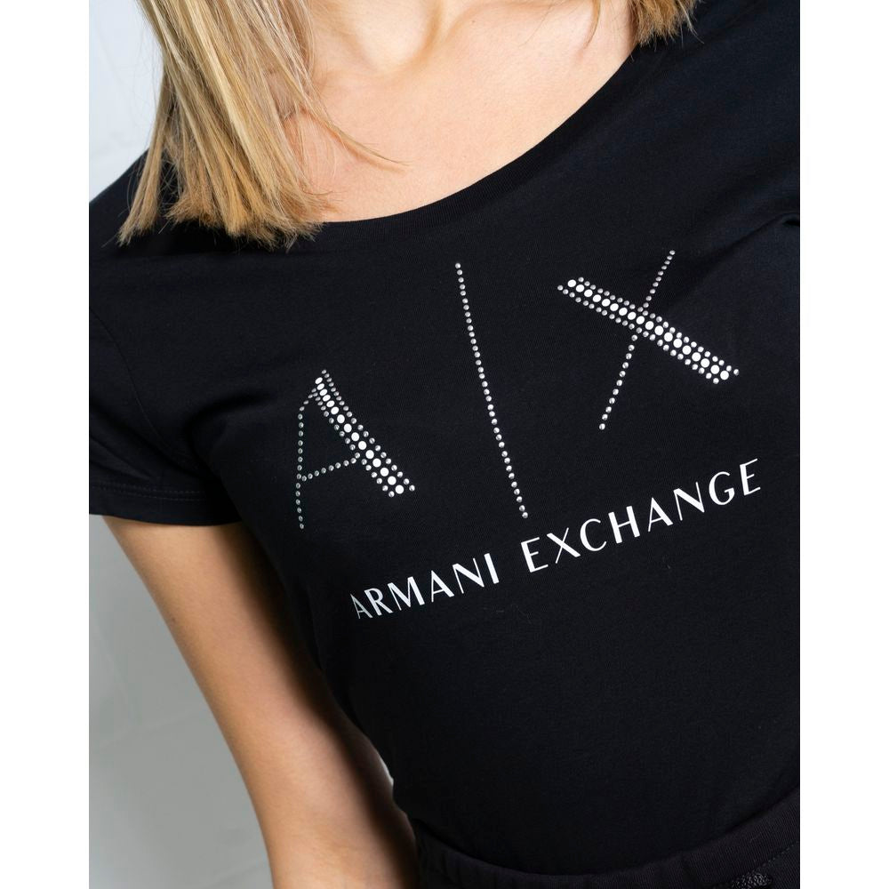 Black Cotton T-Shirt - ventzia