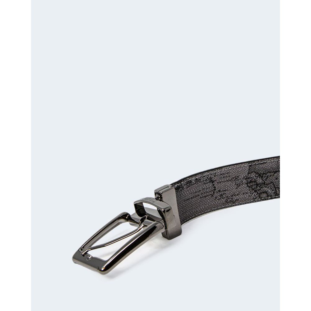 Black Leather Regular Belt - ventzia