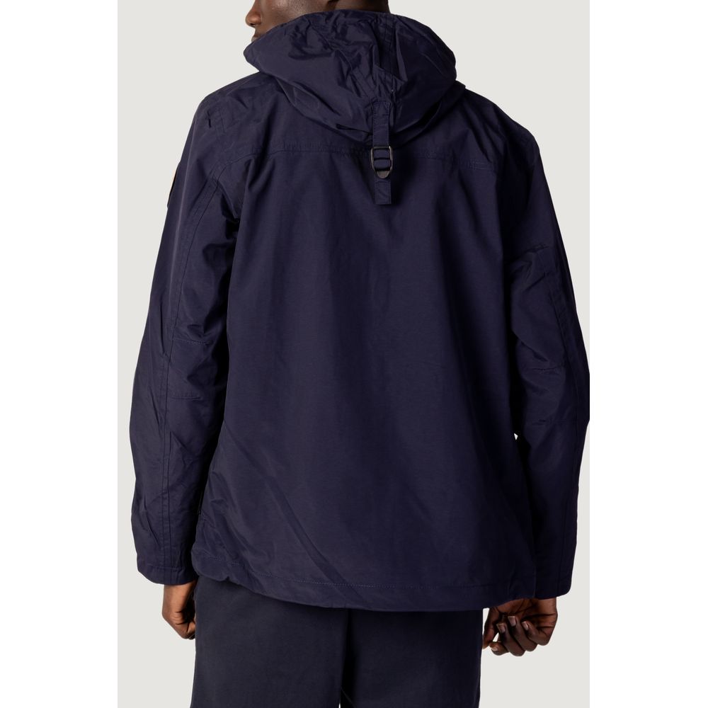 Blue Polyester Jackets & Coat - ventzia