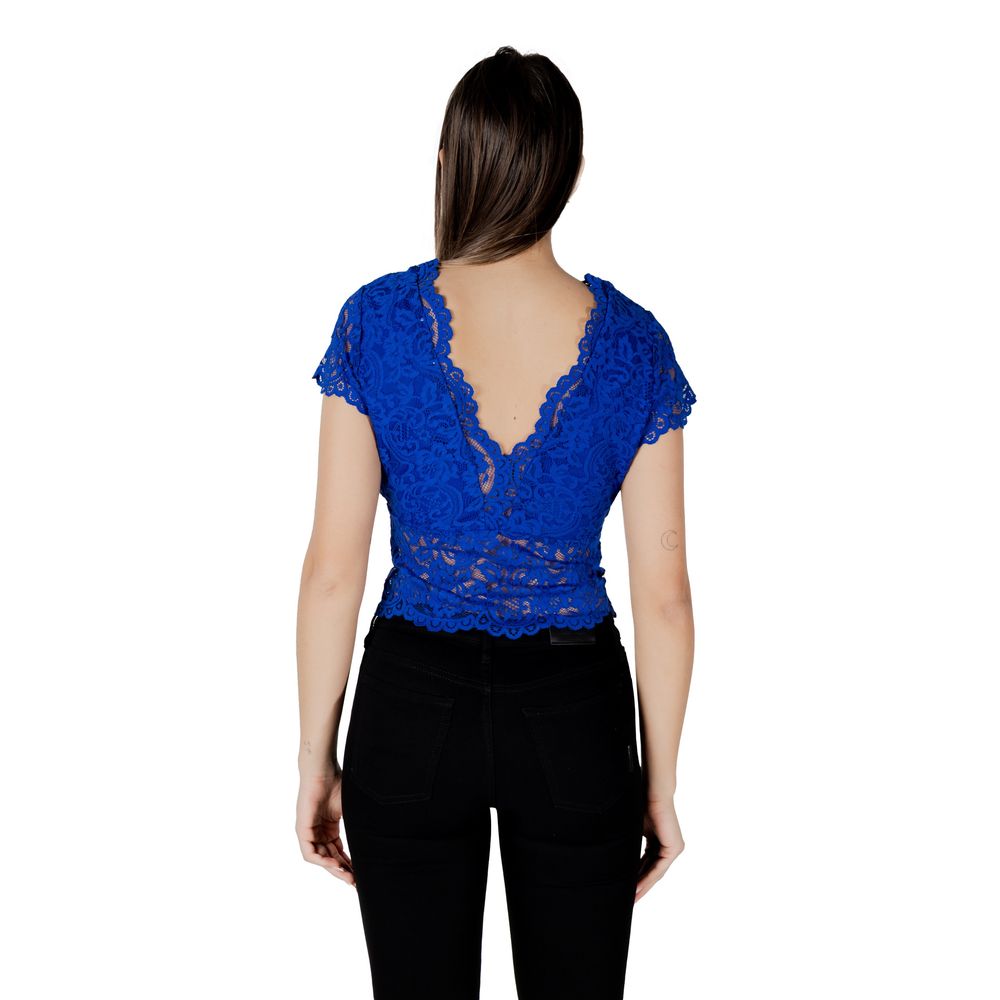 Blue Polyamide Top - ventzia
